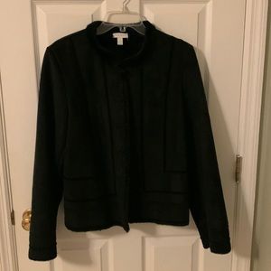 Charter Club Faux Suede Jacket
